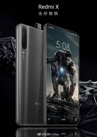 Xiaomi Redmi X с всплывающей селфи-камерой появляется в просочившемся постере